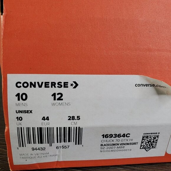 New Converse unisex Chuck 70 GTX Hi - Picture 8 of 8